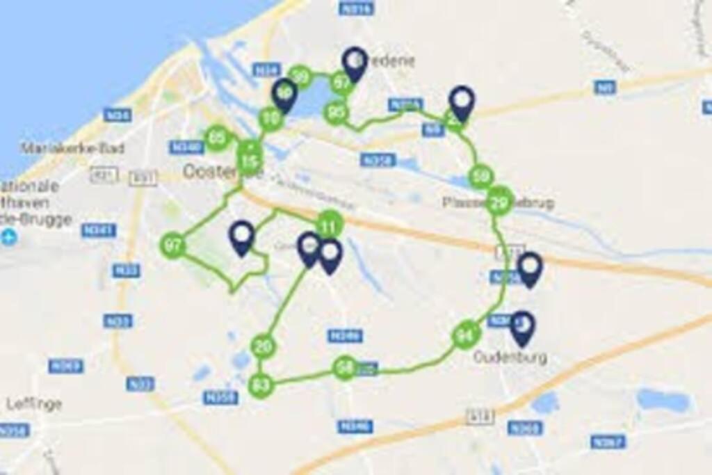 Die Huis 14-Een Oase Van Rust Tussen Polders En Kust オステンド エクステリア 写真